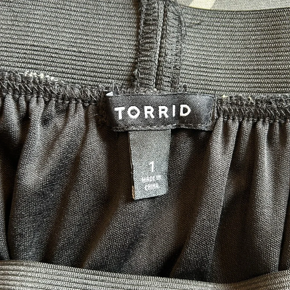 Torrid Swing midi skirt with tulle underskirt sz1X - Picture 10 of 13